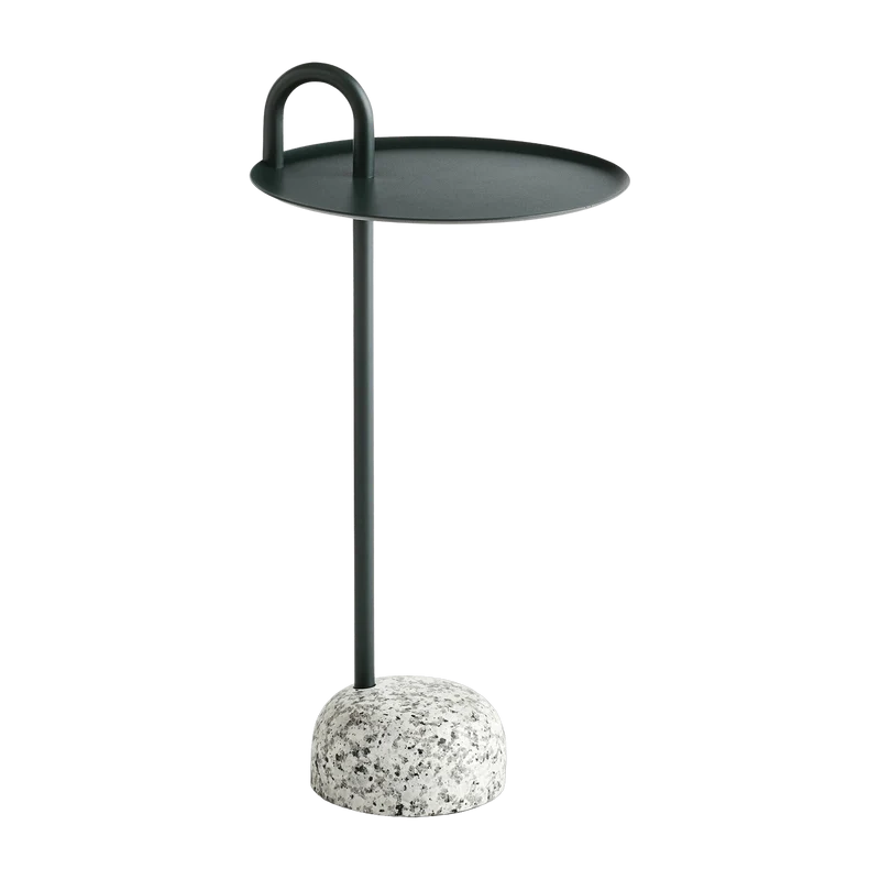 Table d'appoint en acier vert Bowler - Hay