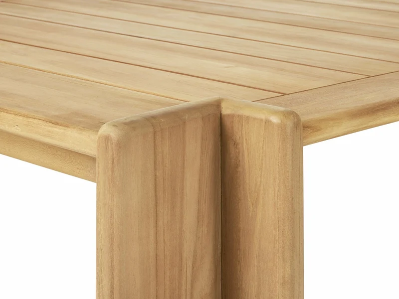 Table basse en teck naturel 100x113 cm Atmosphera - Gubi