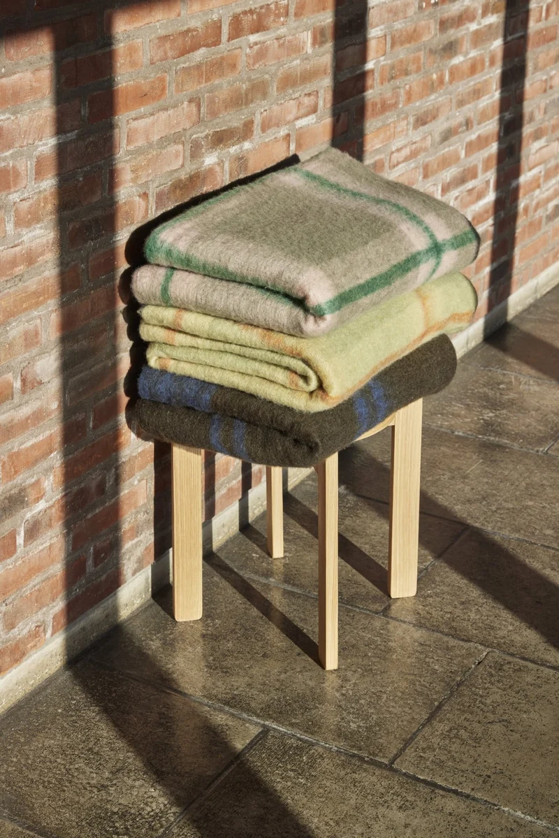 Tabouret en chêne naturel 45 x 42 cm Always - Hübsch