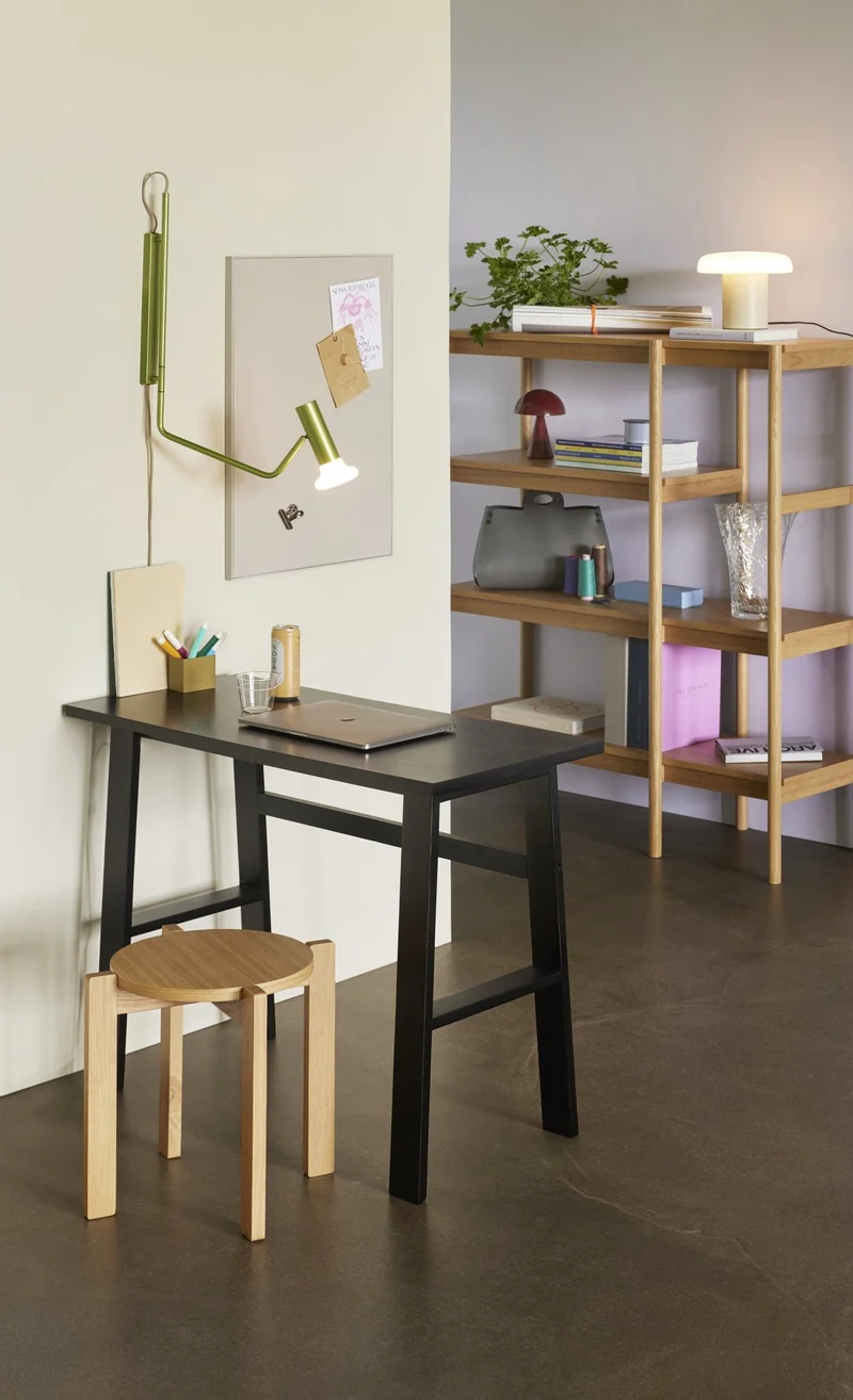 Tabouret en chêne naturel 45 x 42 cm Always - Hübsch