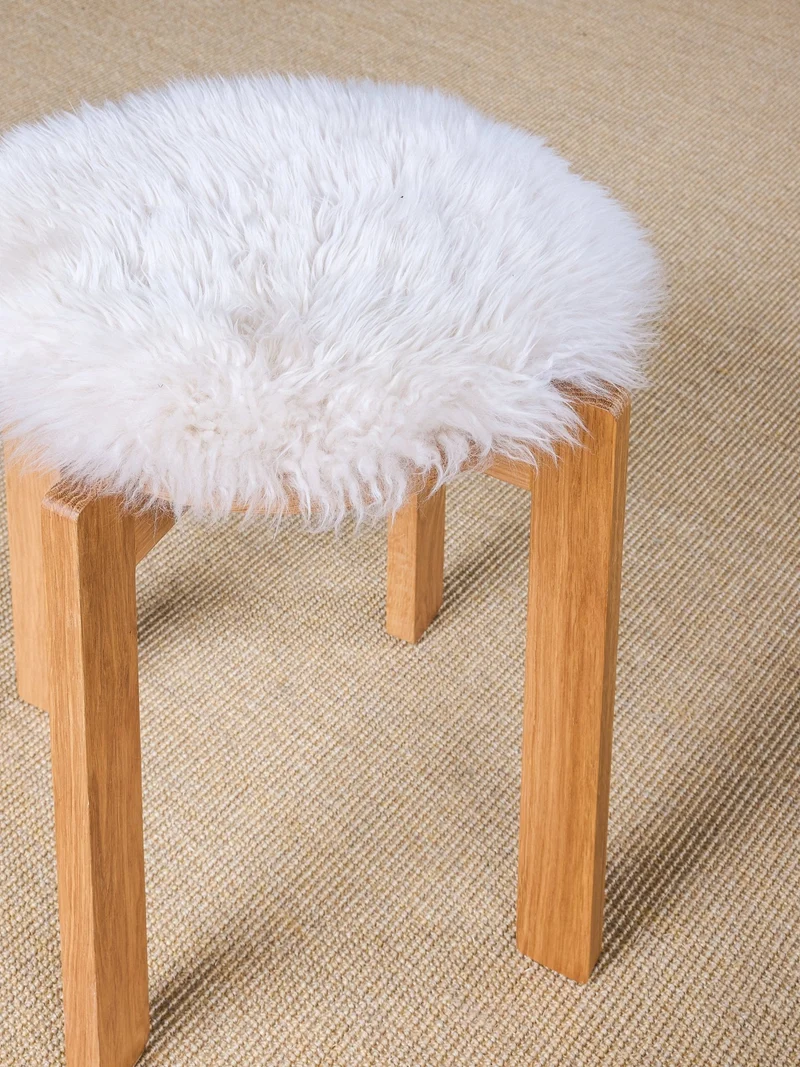 Tabouret en chêne naturel 45 x 42 cm Always - Hübsch