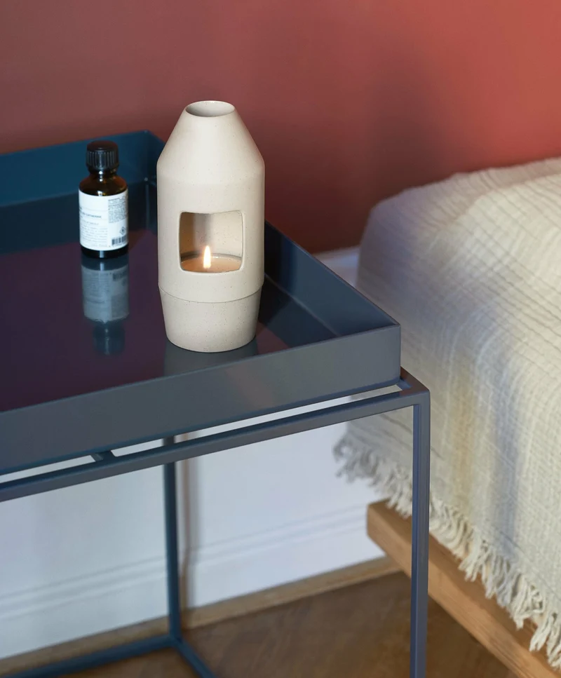 Diffuseur de parfum en porcelaine beige Chim Chim - HAY