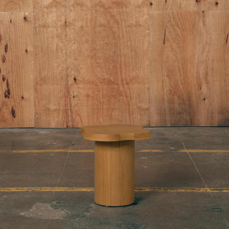 Table d'appoint en iroko - Gabrielle Paris