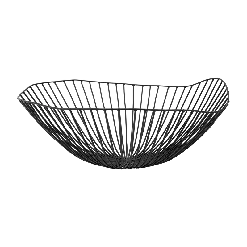 Panier à fruits noir 13 x 13 cm Cesira - Serax