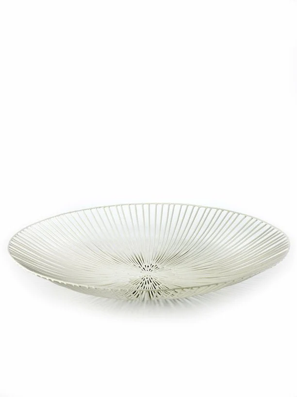 Plateau bas blanc 50 x 50 cm Edo - Serax