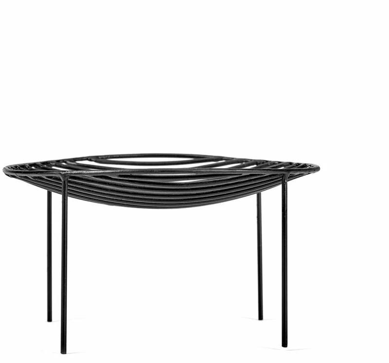 Panier large noir 35 x 25 cm Nana - Serax