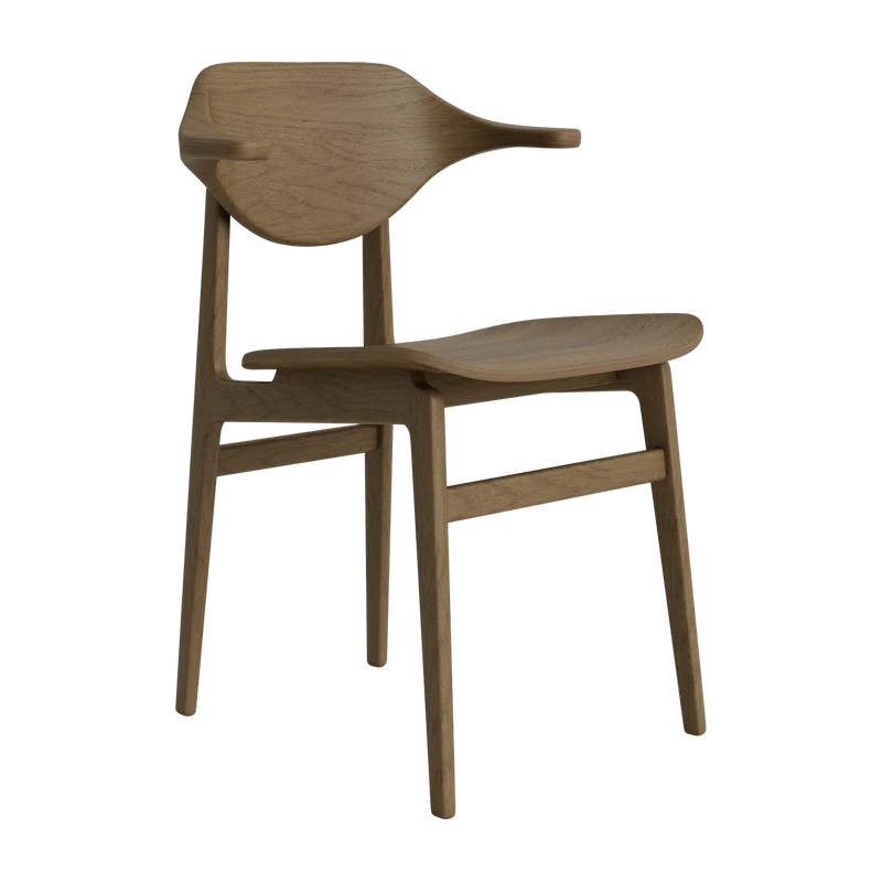Chaise en chêne fumé clair Buffalo - NORR11