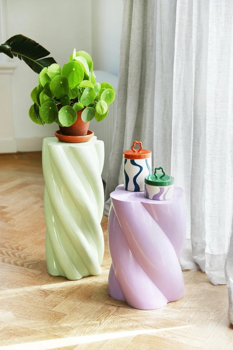 Table d'appoint marshmallow lilas - &Klevering