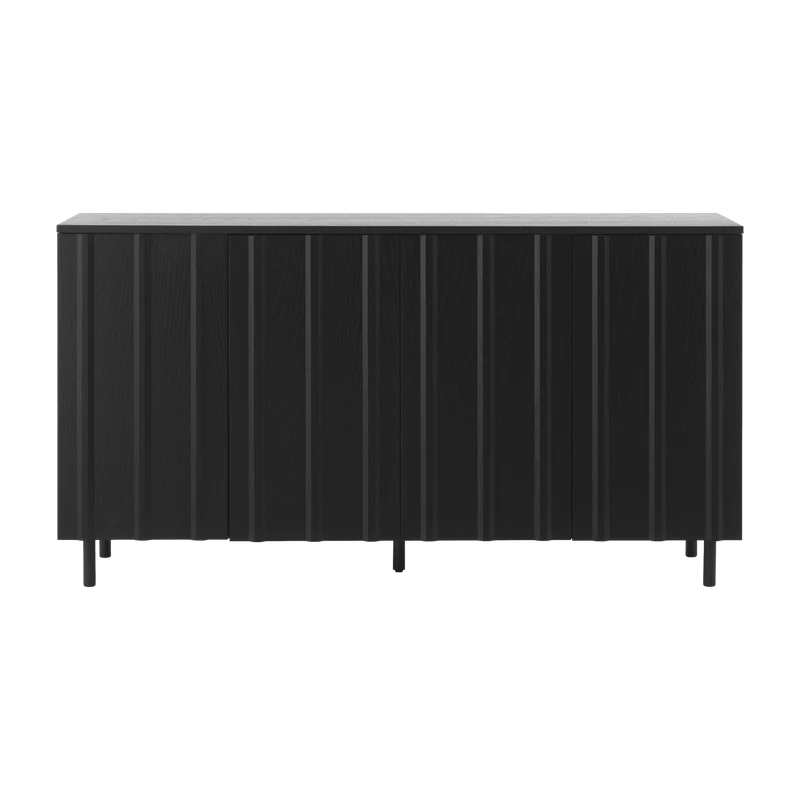 Buffet noir Rib Soft noir - Normann Copenhagen