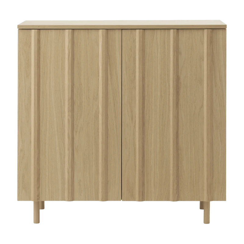Cabinet bas chêne Rib Oak - Normann Copenhagen