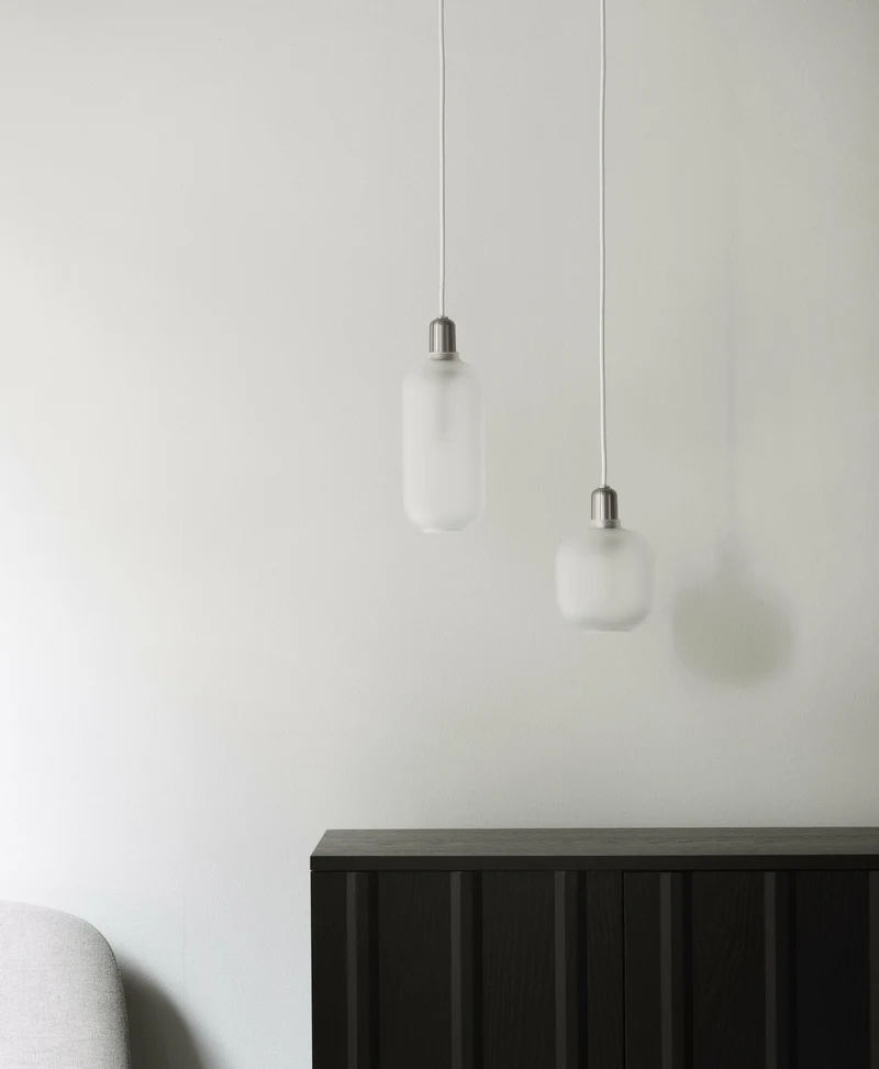 Cabinet bas noir Rib Soft noir - Normann Copenhagen