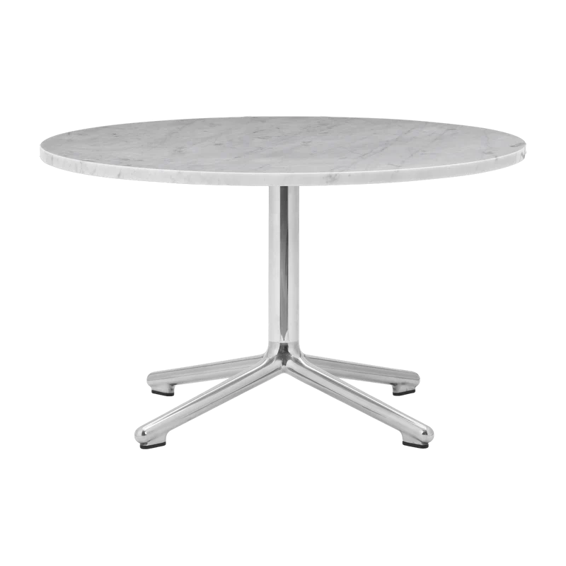 Table basse en aluminium et en marbre 70 cm Lunar Marble - Normann Copenhagen