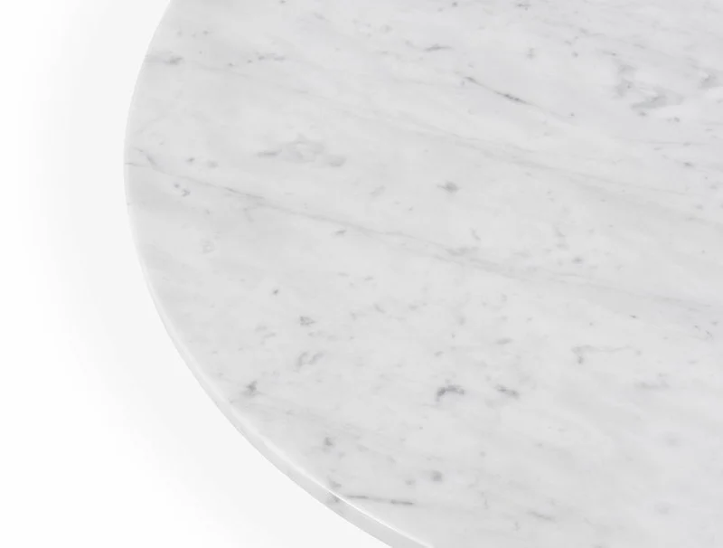 Table basse en aluminium et en marbre 70 cm Lunar Marble - Normann Copenhagen