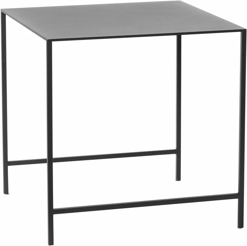 Table d'appoint en fer noir (lot de 2) - Hübsch