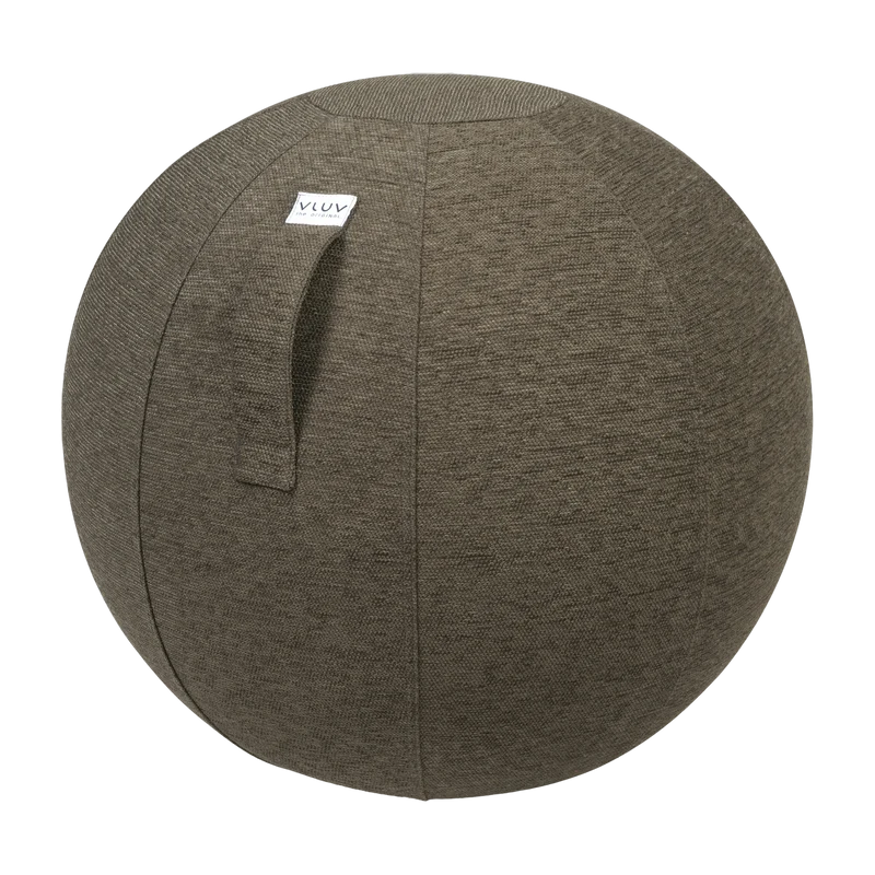 Siège ergonomique en tissu polyester grège 60 cm STOV - VLUV