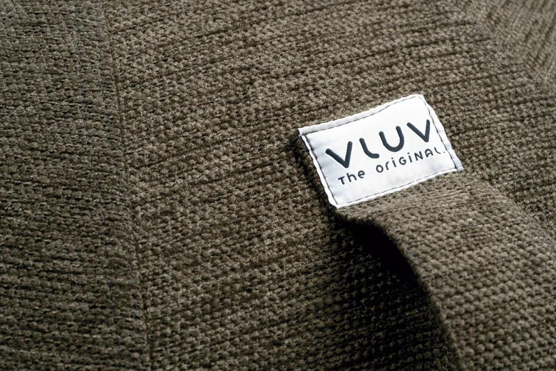 Siège ergonomique en tissu polyester grège 60 cm STOV - VLUV