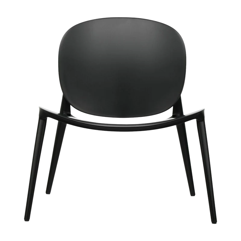 Fauteuil bas noir Be Bop - Kartell