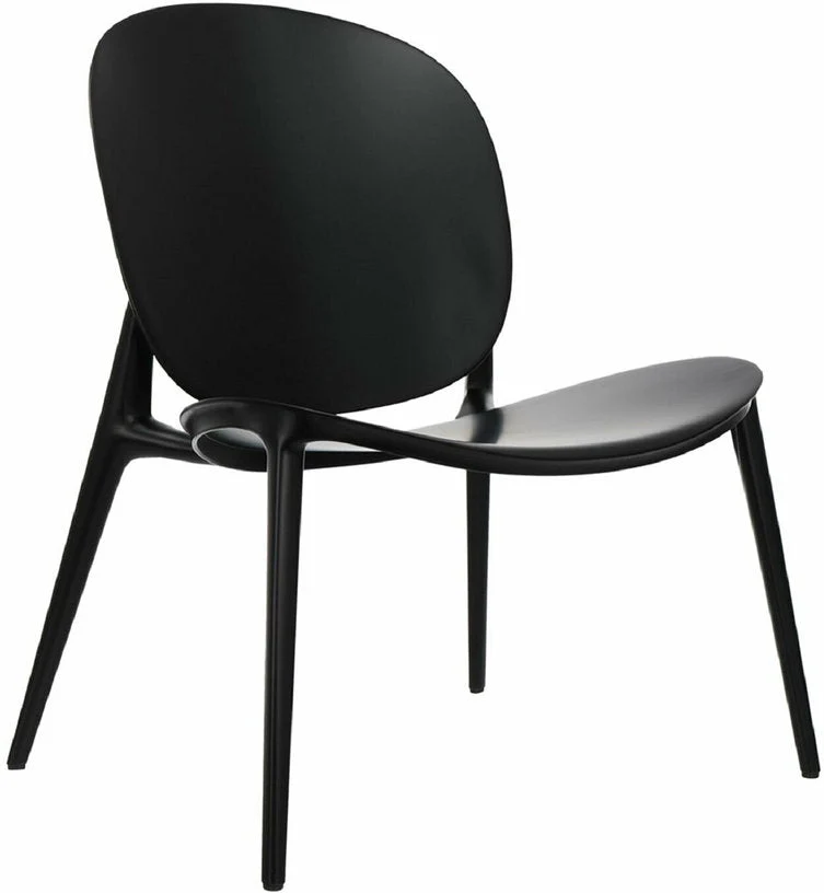 Fauteuil bas noir Be Bop - Kartell