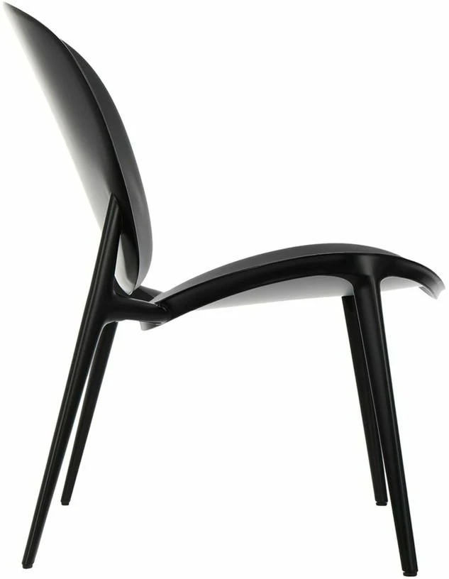 Fauteuil bas noir Be Bop - Kartell