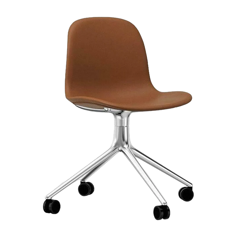Form Chair Swivel 4W Full Uph. Alu - Normann Copenhagen