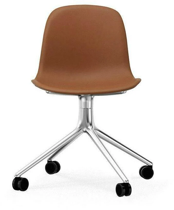 Form Chair Swivel 4W Full Uph. Alu - Normann Copenhagen