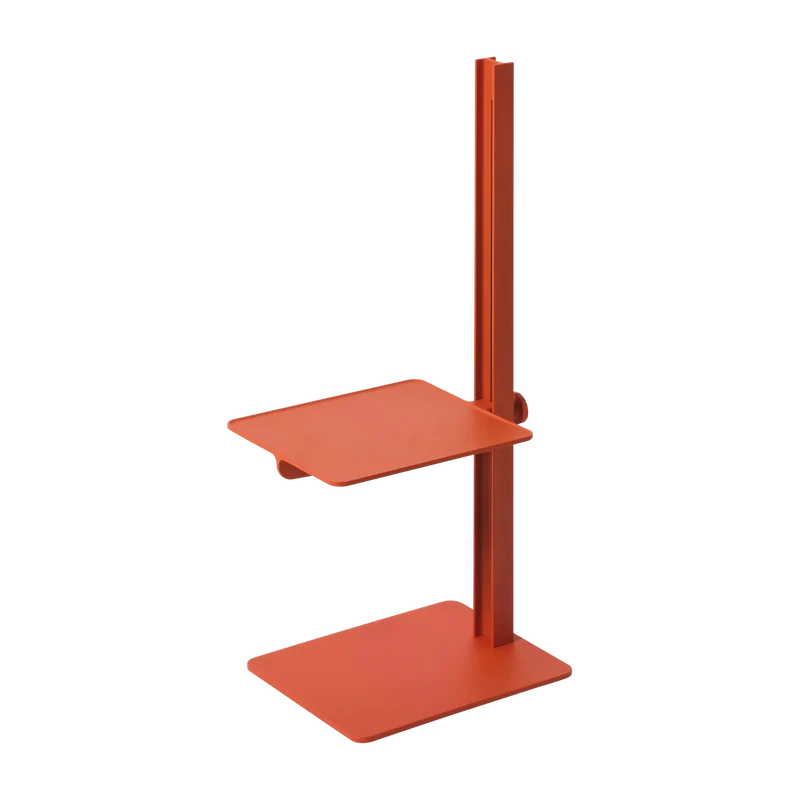 Table d'appoint en aluminium orange Museum - String furniture