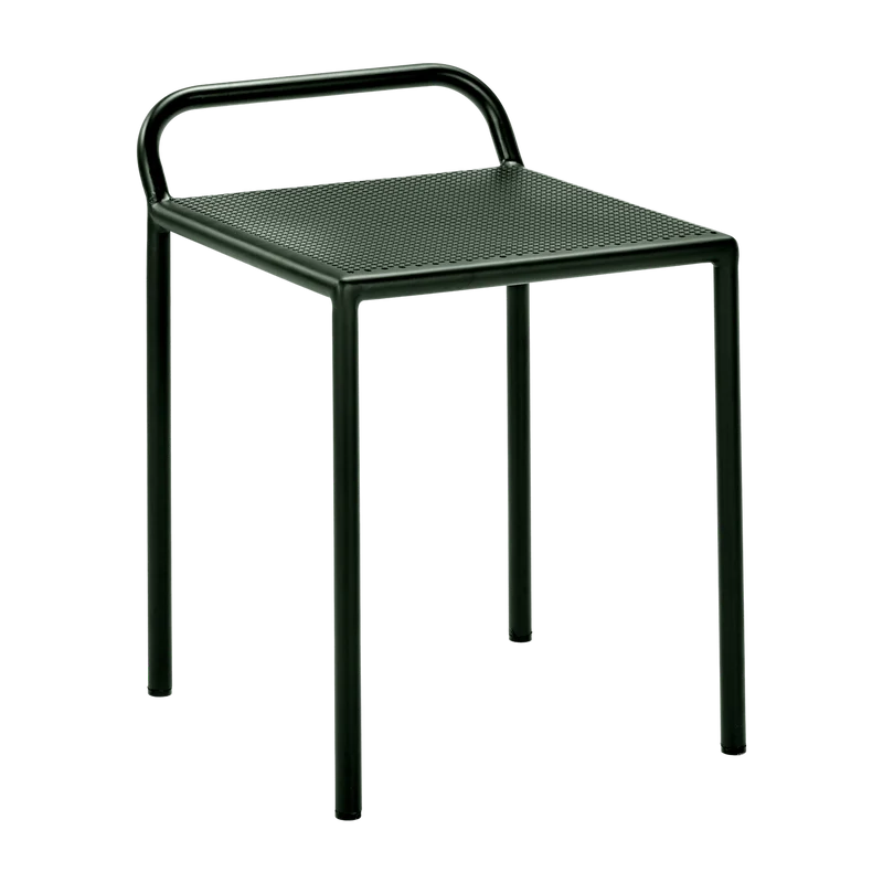 Tabouret de jardin en acier vert 52 cm Fontainebleau - Serax