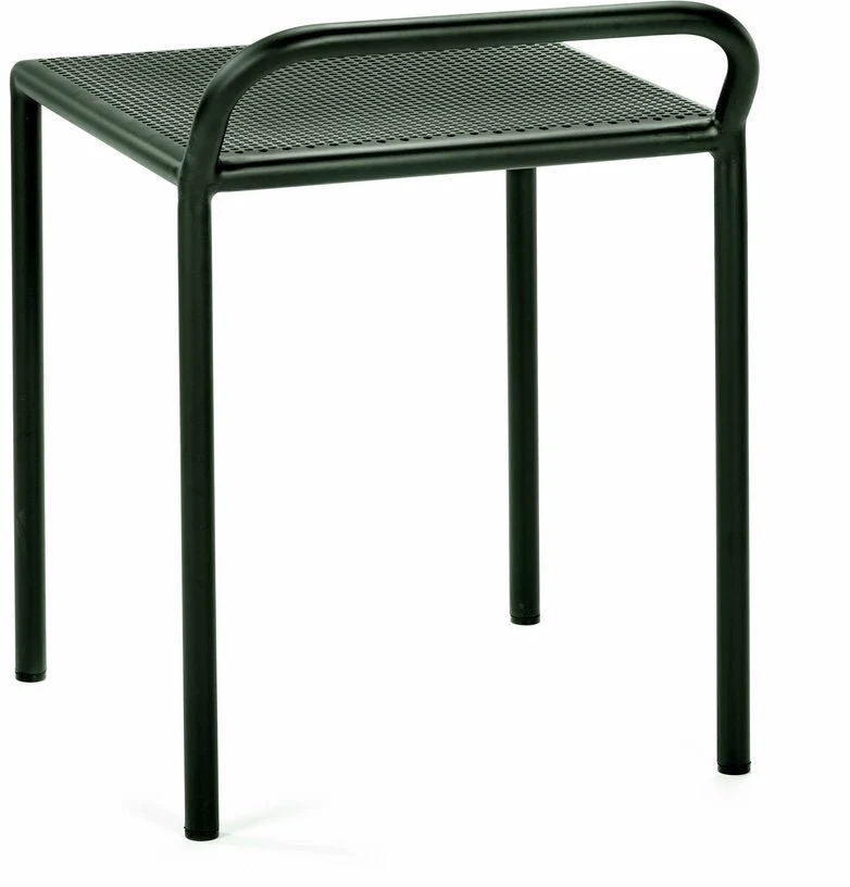Tabouret de jardin en acier vert 52 cm Fontainebleau - Serax