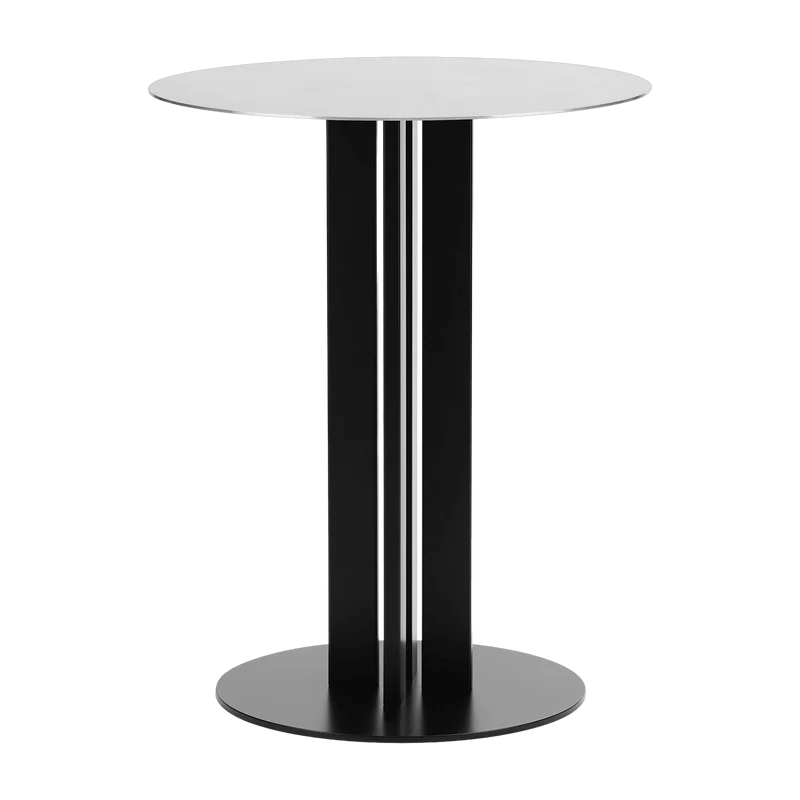 Table haute en acier 60 cm Scala Cafe Steel - Normann Copenhagen