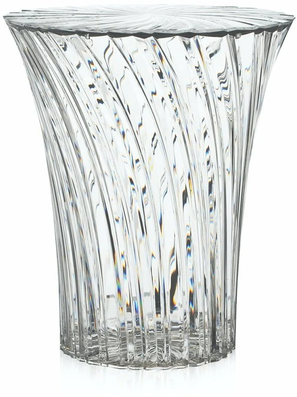 Table d'appoint transparente 44 cm Sparkle - Kartell