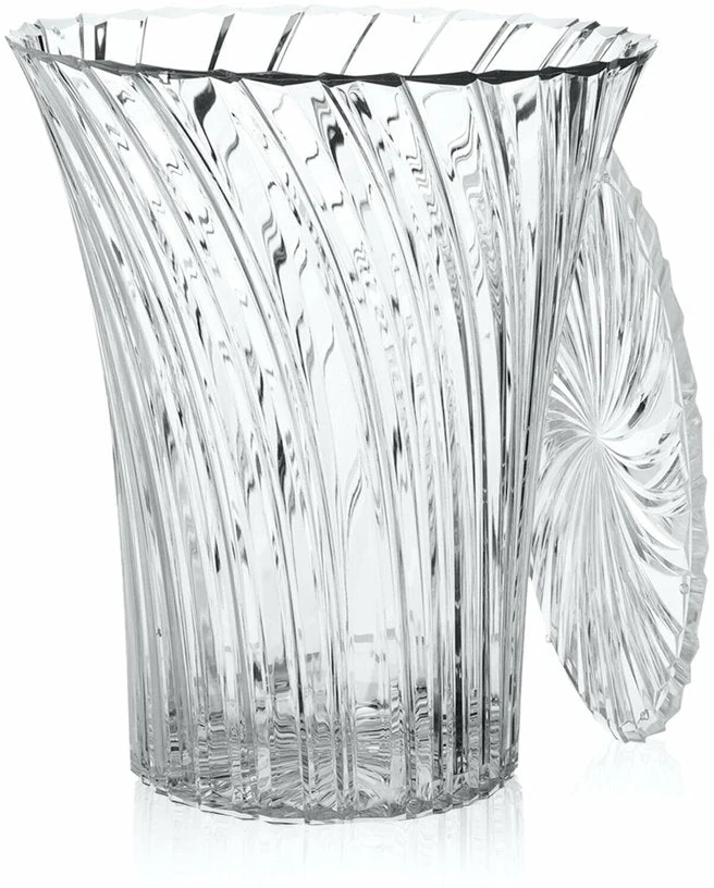 Table d'appoint transparente 44 cm Sparkle - Kartell