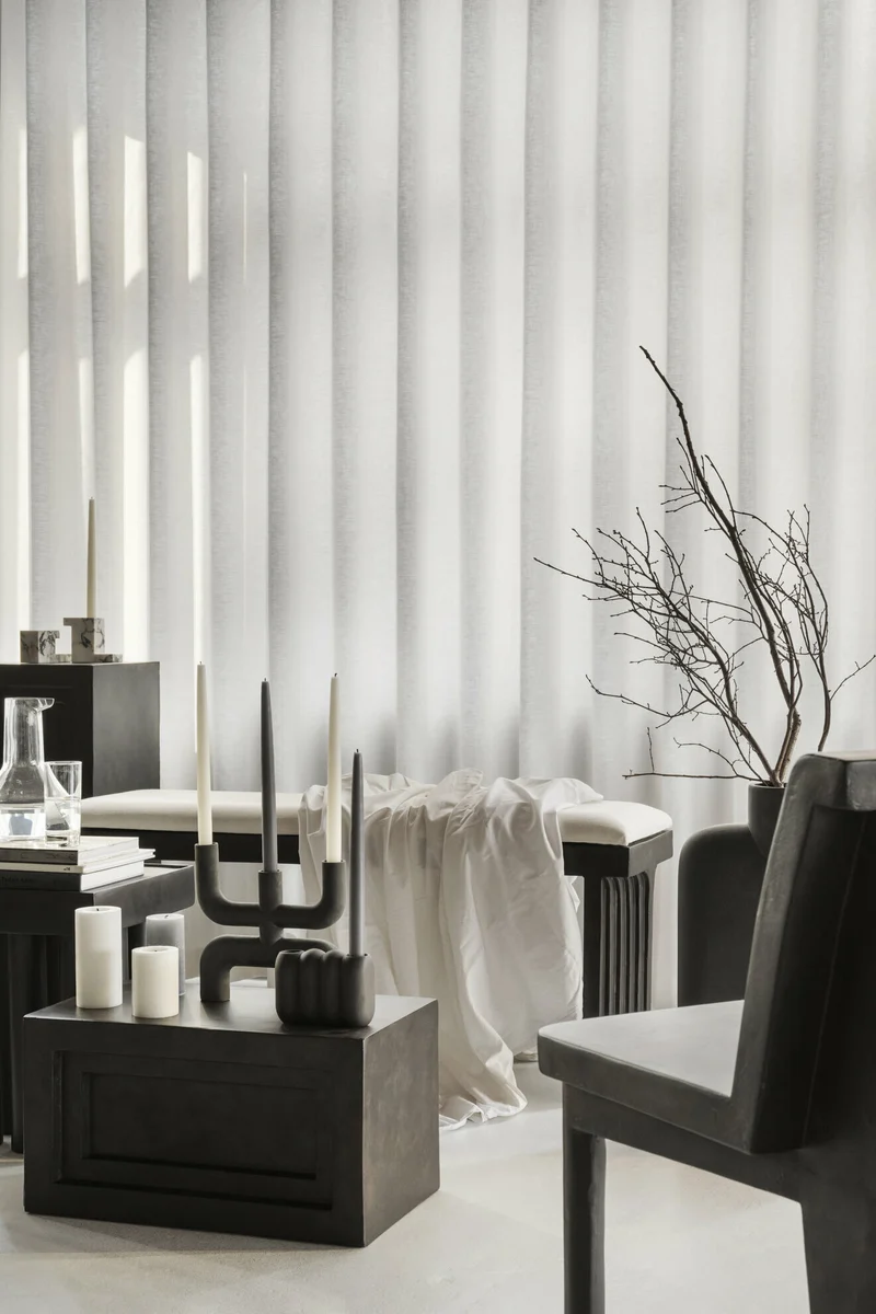 Banc en béton noir café 120 x 35 cm Arc - 101 Copenhagen