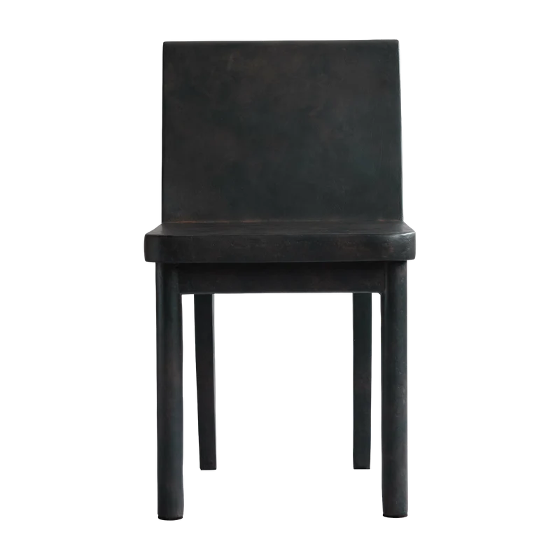 Chaise en béton noir café 52 x 43 cm Brutus - 101 Copenhagen