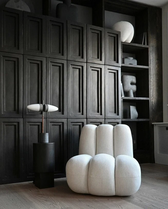 Table d'appoint en béton blanc 25 x 25 cm Column - 101 Copenhagen