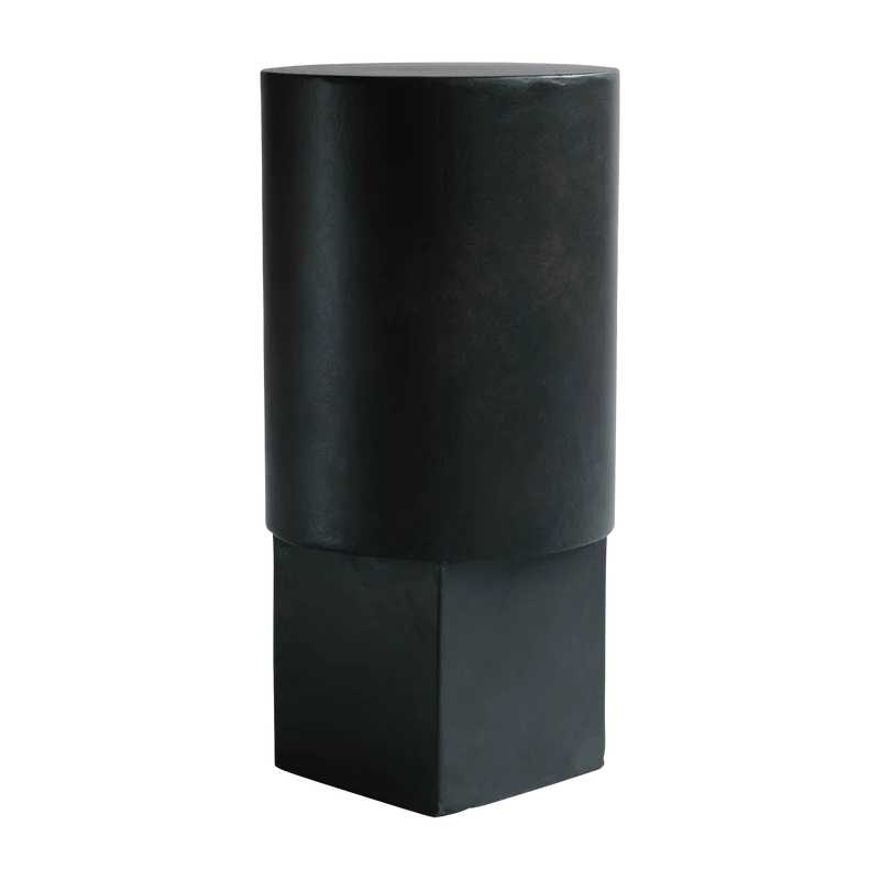 Table d'appoint en béton noir café 25 x 25 cm Column - 101 Copenhagen