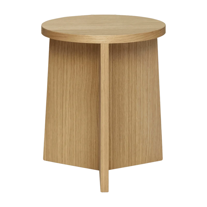Tabouret en chêne Split - Hübsch