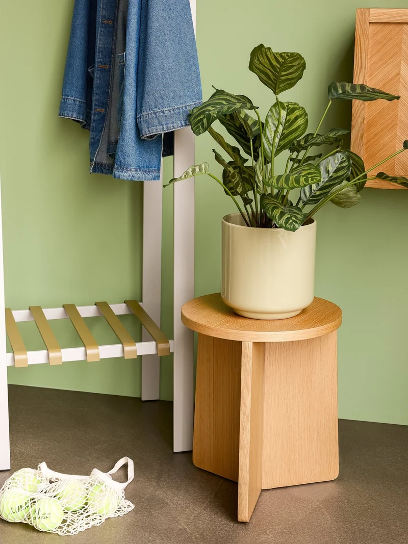 Tabouret en chêne Split - Hübsch