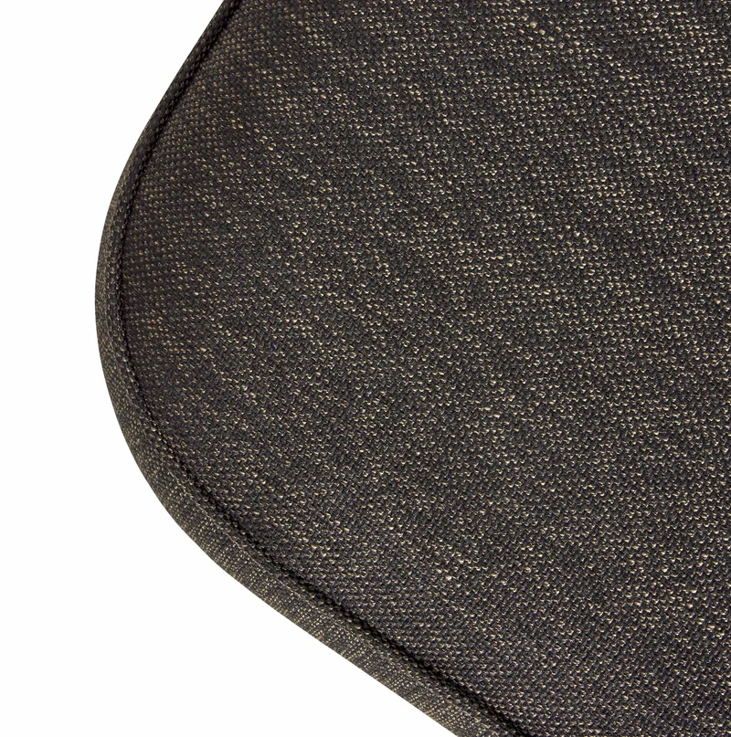 Pouf marron foncé Cube - Hübsch