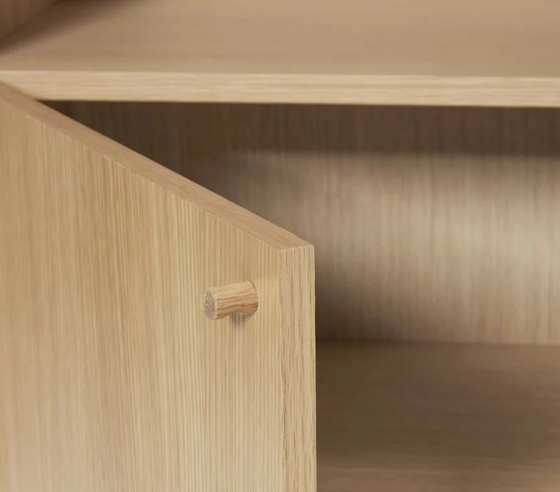 Etagère en bois de chêne Prime - Hübsch