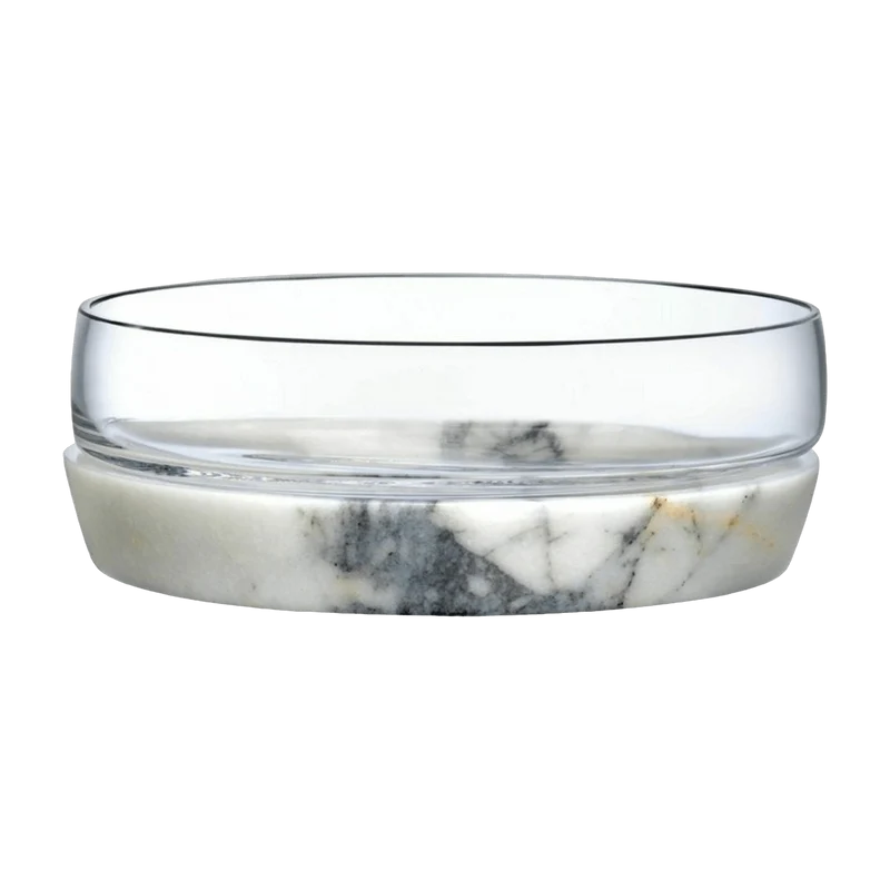 Grand bol en marbre Chill - Nude Glass