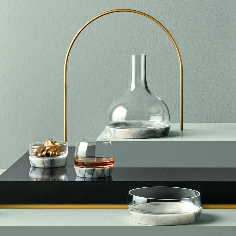 Grand bol en marbre Chill - Nude Glass