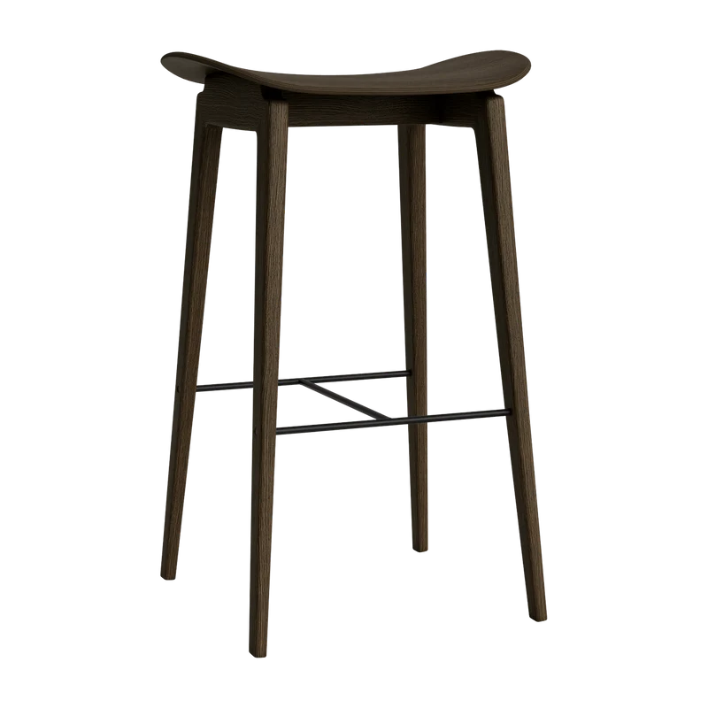 Tabouret de bar en chêne fumé 65 cm NY11 - NORR11