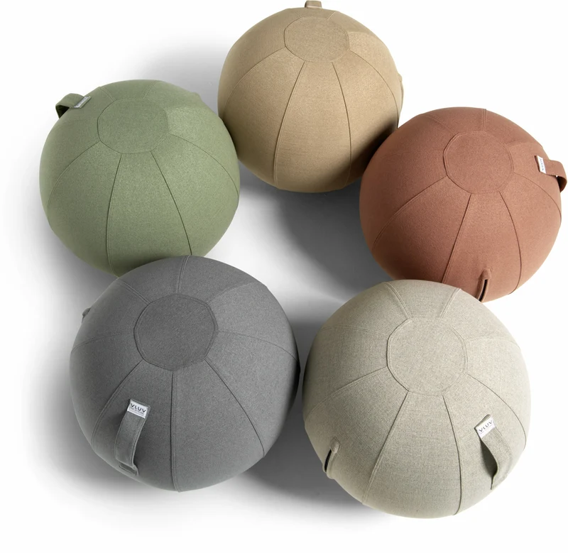 Siège ergonomique en laine synthétique saumon 60 cm SOVA - VLUV