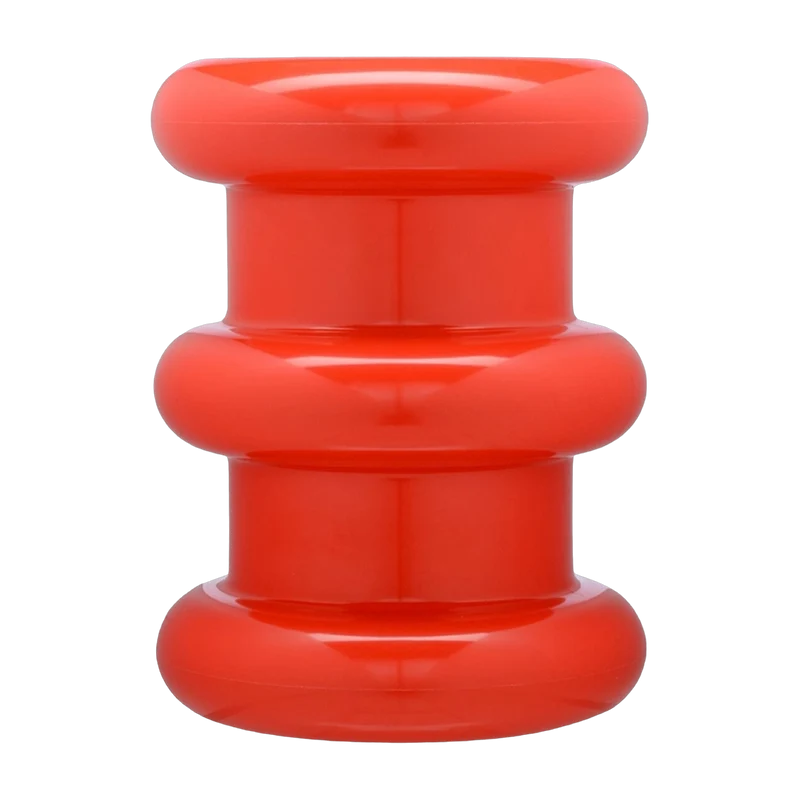 Table d'appoint rouge Pilastro Sottsass - Kartell