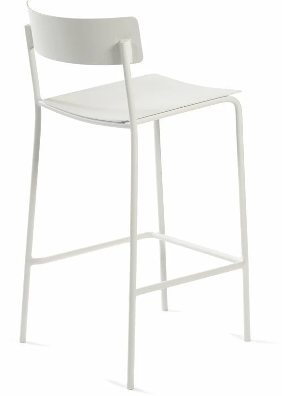 Chaise de bar en aluminium sable August - Serax