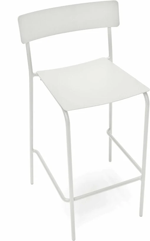 Chaise de bar en aluminium sable August - Serax