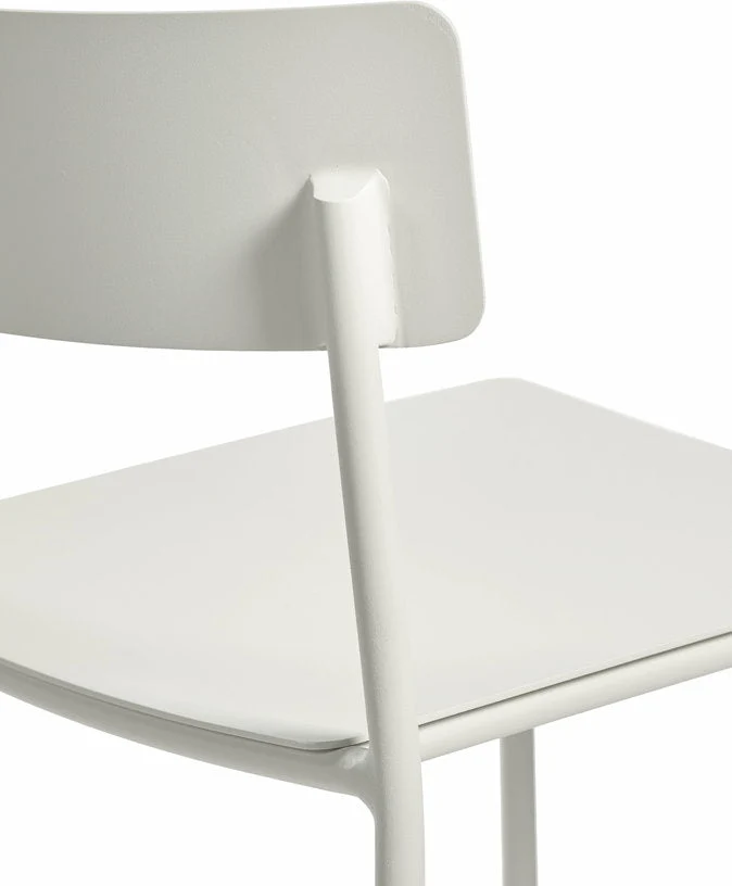 Chaise de bar en aluminium sable August - Serax
