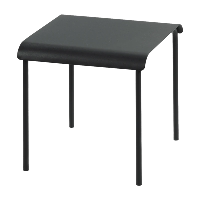 Tabouret en aluminium noir August - Serax