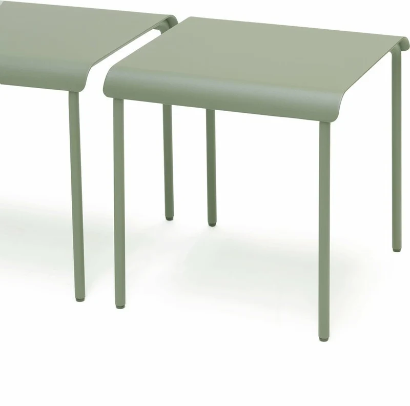 Tabouret en aluminium vert August - Serax