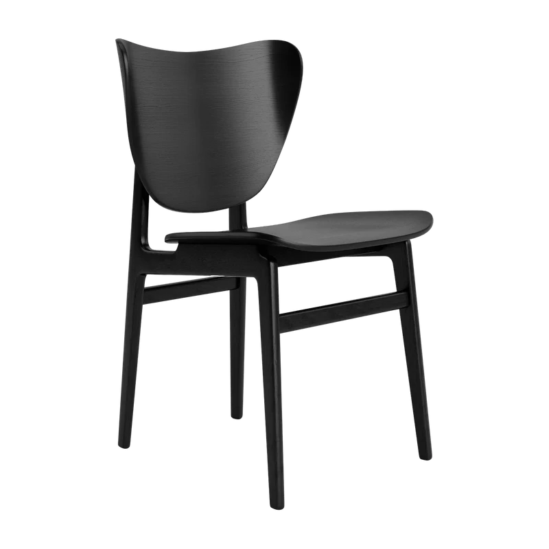 Chaise en chêne noir Elephant - NORR11